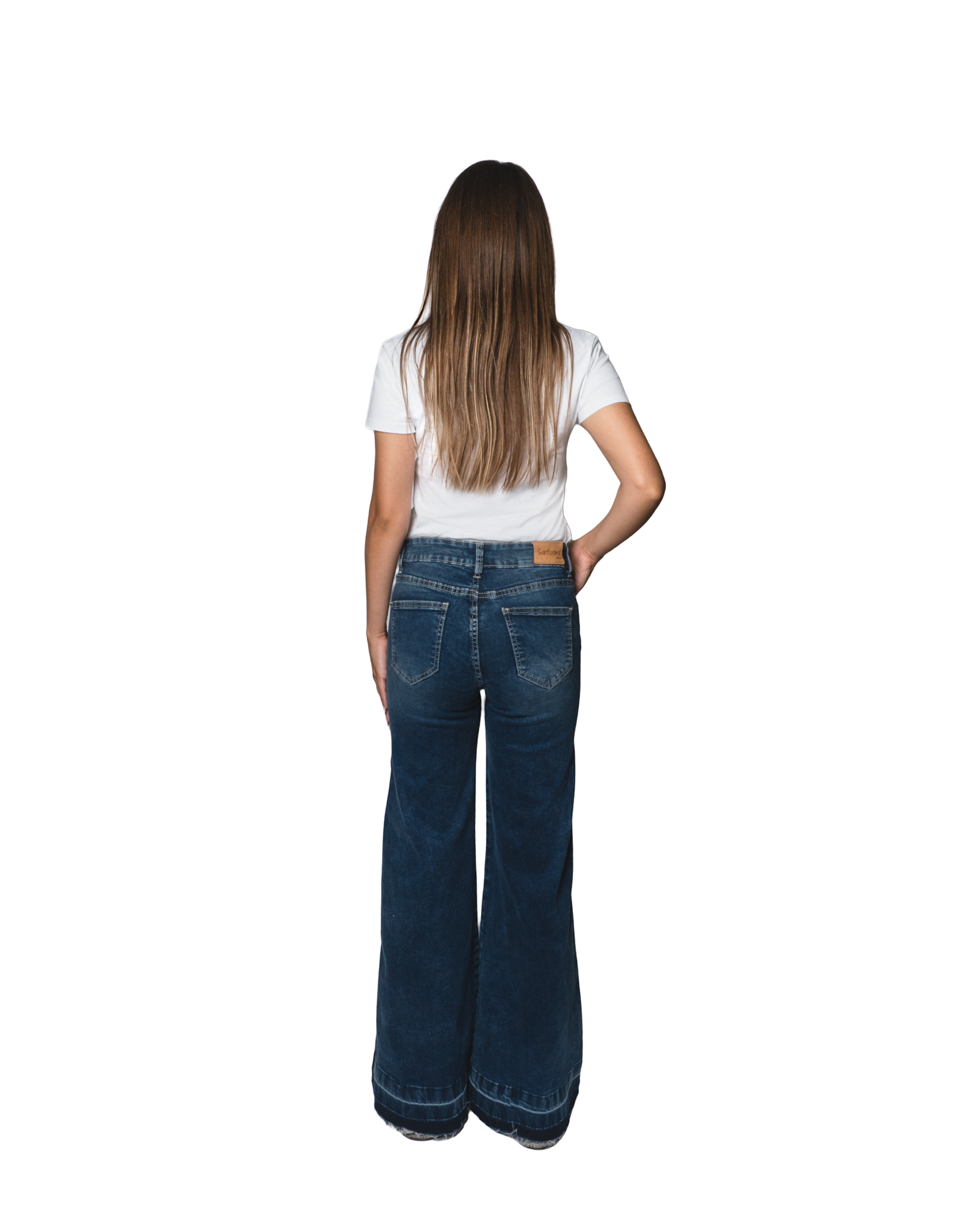 Jeans Mujer Lele Palazzo